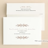 "Stacked Blessing" - Baptism and Christening Invitations in Cream by Oma N. Ramkhelawan - FREE Recipient Addressing