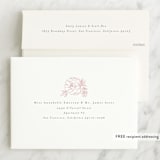 "Sweet Peony" - Baptism and Christening Invitations in Peony by Nicoletta Savod - FREE Recipient Addressing