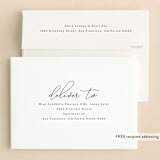 "Golden" - Baptism and Christening Invitations in Ink by Hudson meet Rose - FREE Recipient Addressing