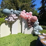 "Caris Balloon Garland Premium Kit (8-10ft)" - Party Balloons in multicolorassorted-colors by PopFestCo