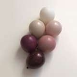 "Moody Boho Balloon Garland Premium Kit (8-10ft)" - Party Balloons in pink by PopFestCo