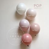 "Jhene Balloon Garland Luxury Kit (10-12ft)" - Party Balloons in pink by PopFestCo