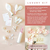 "Jhene Balloon Garland Luxury Kit (10-12ft)" - Party Balloons in pink by PopFestCo