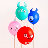 "Little Monsters DIY Balloon Decorating Set" - Party Balloons in multicolor by Jollity and Co