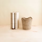 "Natural Small Scallop Basket" - Decorative Baskets in natural by LIKHA