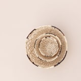 "Handwoven Storage Organizer" - Decorative Baskets in beige by Jennifer Abelev