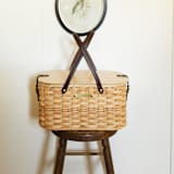 "The Linda Sue Picnic Basket" - Decorative Baskets in natural by Millstream Home