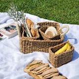 "Savar Everything Basket" - Decorative Baskets in natural by KORISSA