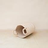 "Natural Cylinder Vase Basket" - Decorative Baskets in natural by LIKHA