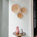 "Medium Scallop Wall Basket 12"" - Decorative Baskets in natural by LIKHA