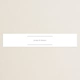 "Classic Display Shower" - Bridal Shower in Snow by Minted - Front