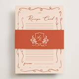 "Bridal Crest" - Bridal Shower in Peach by Sherley Ferreira - With Cards
