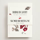 "Maraschino" - Bridal Shower in Cherry by Nazia Hyder - With Cards
