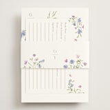 "Sweeping Meadow" - Bridal Shower in Wisteria by Everett Paper Goods - With Cards