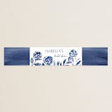 "Romantic garden" - Bridal Shower in Indigo by Yaling Hou Suzuki - Front