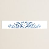 "Royal" - Bridal Shower in Cobalt by Petra Kern - Front