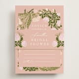 "Floral Harvest" - Bridal Shower in Rose by Paper Sun Studio - With Cards