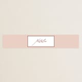 "Floral Wisp" - Bridal Shower in Rose by Susan Moyal - Front