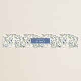"Coneflower Garland" - Bridal Shower in Periwinkle by Kate Ahn - Front