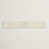 "ribbon bow drawing" - Bridal Shower in Dusty Blue by Cass Loh - Front