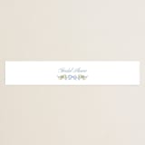 "Hand Painted" - Bridal Shower in Bluebell by Petra Kern - Front