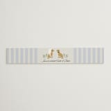 "Dog Crest" - Bridal Shower in Blueberry by Jackie Crawford - Front