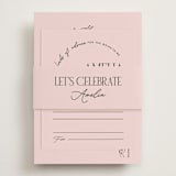 "Arbor" - Bridal Shower in Rosey by Pixel and Hank - With Cards