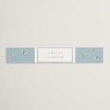 "Garden Love" - Bridal Shower in Periwinkle by Susan Moyal - Front