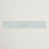 "Ribbon Wreath" - Bridal Shower in Bluebell by Leah Bisch - Front