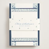 "Blue" - Bridal Shower in Cobalt by Gwen Bedat - With Cards