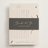 "Bow" - Bridal Shower in Tuxedo by Corinne Malesic - With Cards