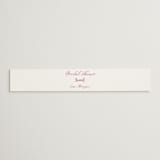 "Fun Cocktails" - Bridal Shower in Cranberry by Lucrecia Caporale - Front
