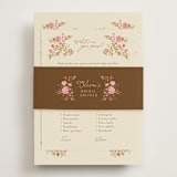 "In The Garden" - Bridal Shower in Cream by Paola Benenati - Assembled with Belly Band