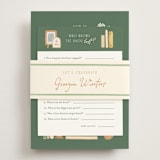 "The next chapter" - Bridal Shower in Forest by Jennifer Wick - With Cards