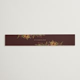 "Susie" - Bridal Shower in Burgundy by Kate Ahn - Front