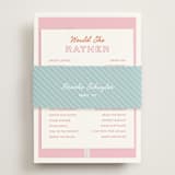 "The Spritz" - Bridal Shower in Grapefruit by Olivia Raufman - Assembled with Belly Band