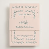 "Floral Lace" - Bridal Shower in Turquoise by Rina Ozum - Assembled with Belly Band