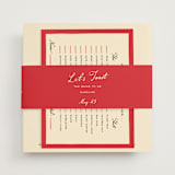 "Oh La Love!" - Bridal Shower in Scarlet by Sarah Rosenthal - With Cards