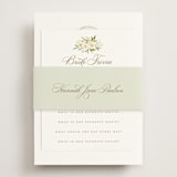 "Avalon" - Bridal Shower in Chiffon by Everett Paper Goods - With Cards