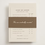 "Campania" - Bridal Shower in Cocoa by Megan Davis - With Cards