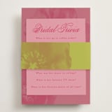 "Maximalist Poppies" - Bridal Shower in Flamingo by Morgan Kendall - Assembled with Belly Band