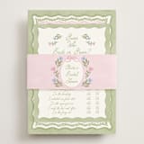 "Folk Garden" - Bridal Shower in Garden by Creo Study - Assembled with Belly Band