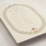 "Woodland Magic" - Baby Shower Invitations in Linen by Vera Lim - Detail