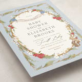 "Disney's Snow White Someday" - Baby Shower Invitations in Blue Skies by Erin L. Wilson - Detail