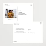 "WILD ONE" - Baby Shower Invitations in Circus by Pixel and Hank - Back of Card Options