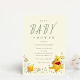 "Disney's Winnie The Pooh Garden" - Baby Shower Invitations in Honey by Oma N. Ramkhelawan - Front