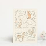 "Vintage woodland" - Baby Shower Invitations in Ginger by Creo Study - Front