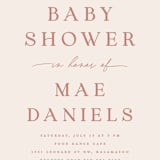 "In honor of" - Baby Shower Invitations in Antique by Pixel and Hank - Detail