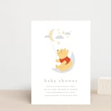 "Disney's Winnie The Pooh Night Sky" - Baby Shower Invitations in Cloud by Angela Thompson - Front