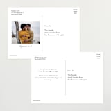 "The Story Begins" - Baby Shower Invitations in Sage by Petra Kern - Back of Card Options